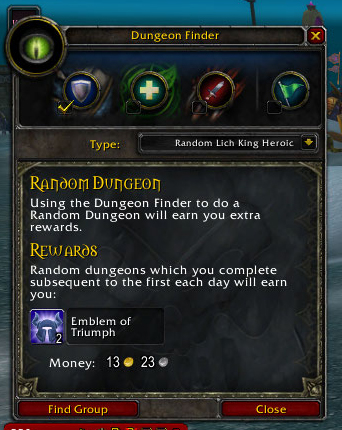 LFD, Dungeon Finder, and DPS