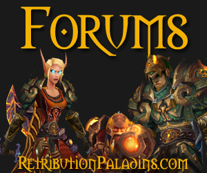 Retribution Paladin Forums